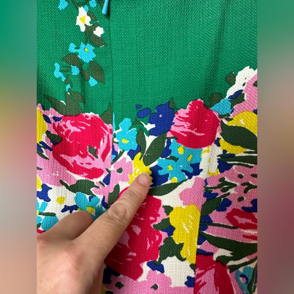 Talbots Springtime Garden Party Shift Sheath Dres… - image 8